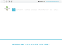 Tablet Screenshot of holisticdentistrynj.com